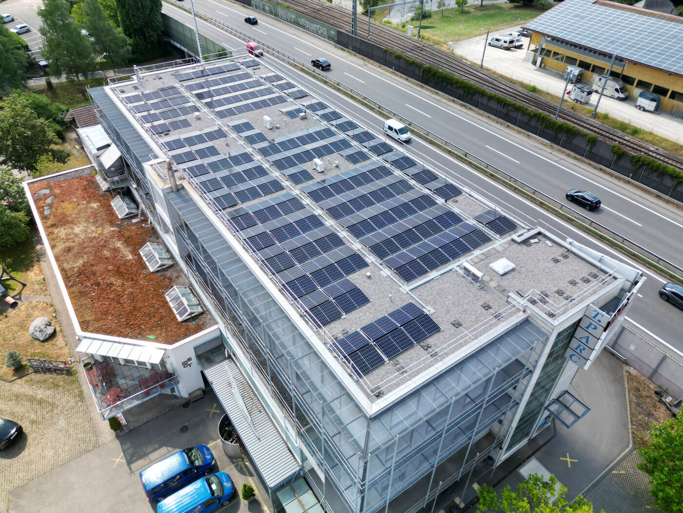 Neue Photovoltaikanlage und ZEV